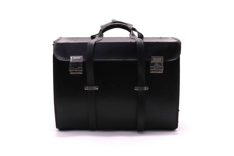 Кофр кожаный для фототехники черный (Japan)