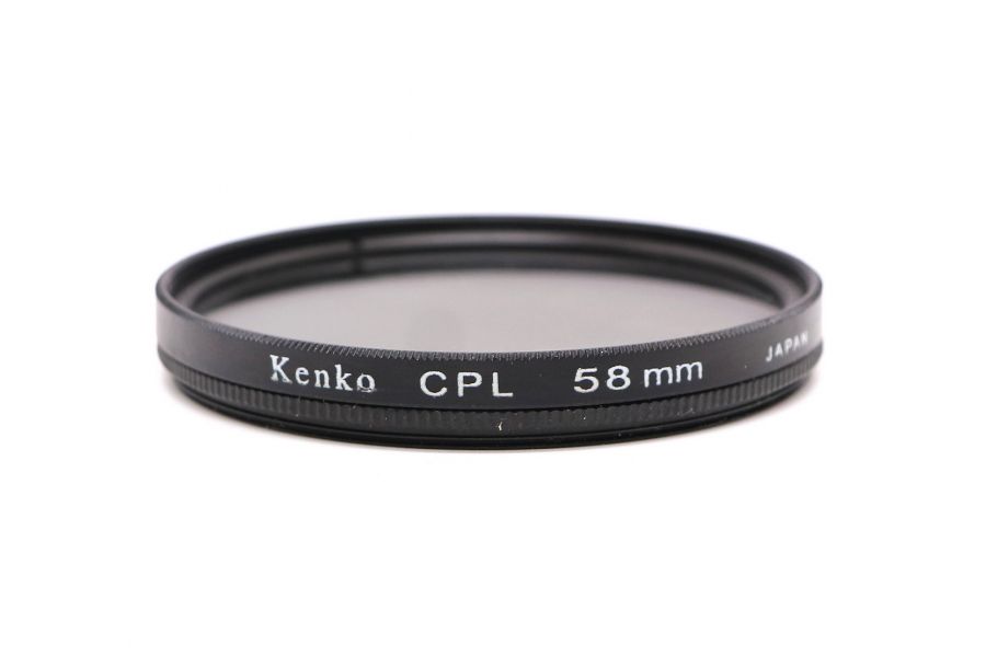 Поляризационный светофильтр Kenko СPL 58mm для объектива