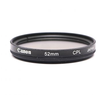 Поляризационный защитный светофильтр Canon CPL 52mm