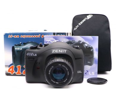 Зеркальный фотоаппарат Зенит 412 LS kit в упаковке