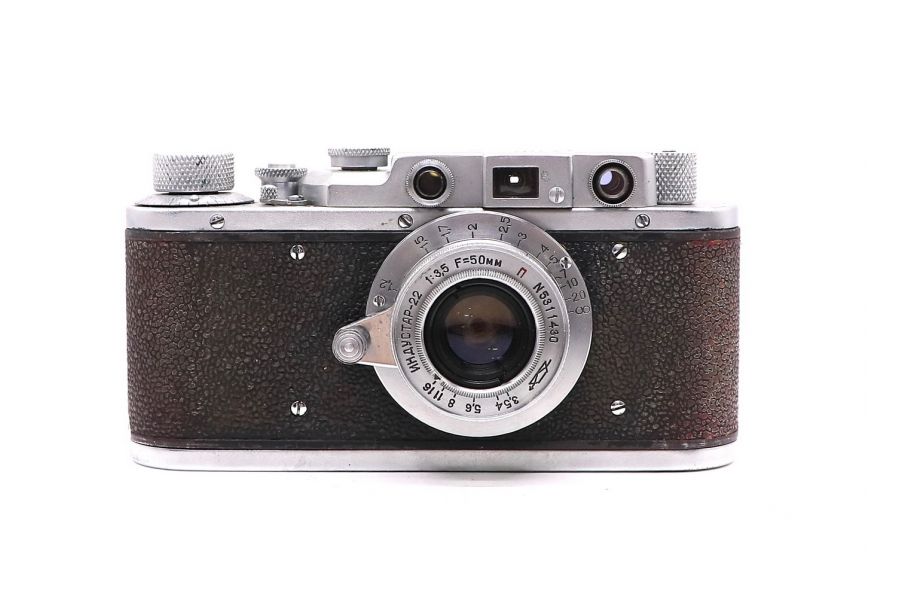 Фотоаппарат Зоркий + Индустар 22 П (СССР)