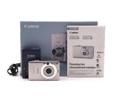 Фотоаппарат Canon Digital IXUS 40 в упаковке