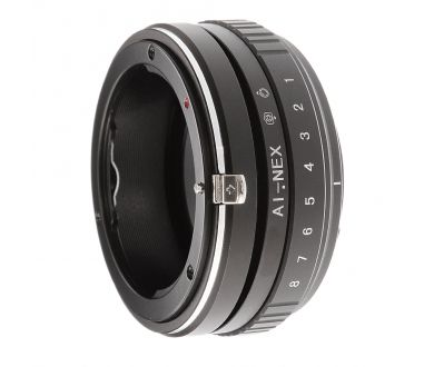 Переходник Tilt Nikon F - Sony Nex / Sony E Fotga