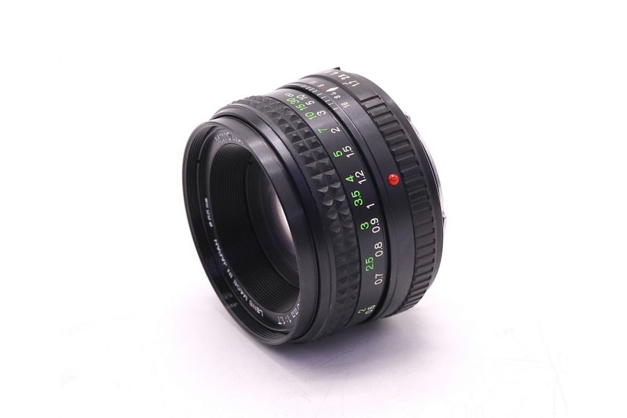 Светосильный объектив Minolta MD Rokkor 50mm f/1.7