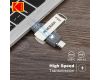Флеш накопитель KODAK K273 Type-C + USB 3.2 (256 ГБ)