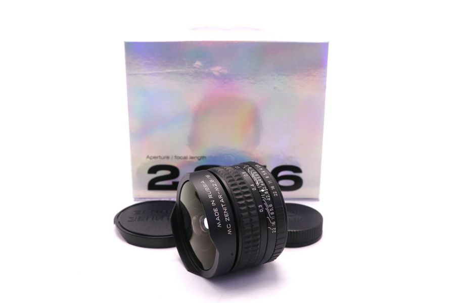 Новый объектив Зенитар-M 16mm f/2.8 в упаковке