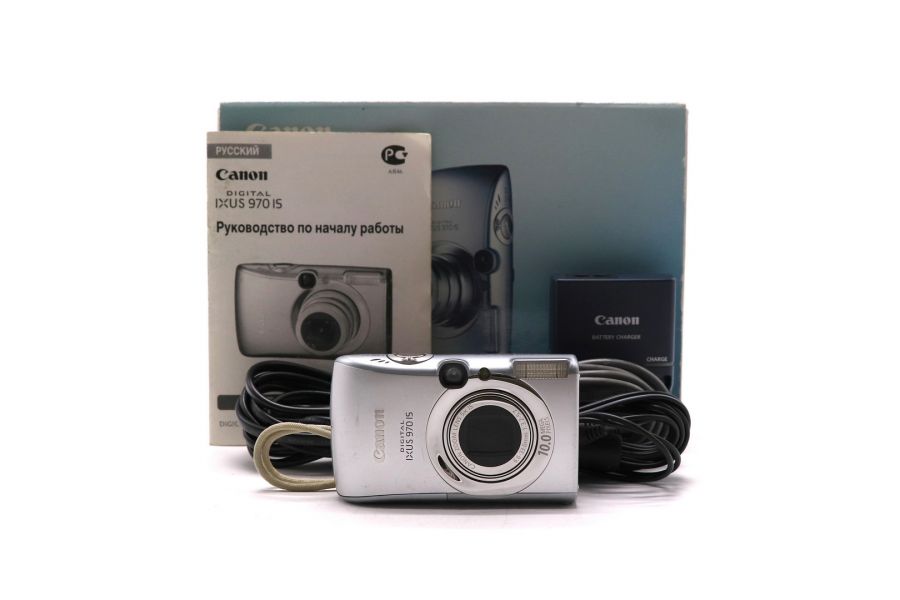 Фотокамера Canon Digital IXUS 970 IS в упаковке 
