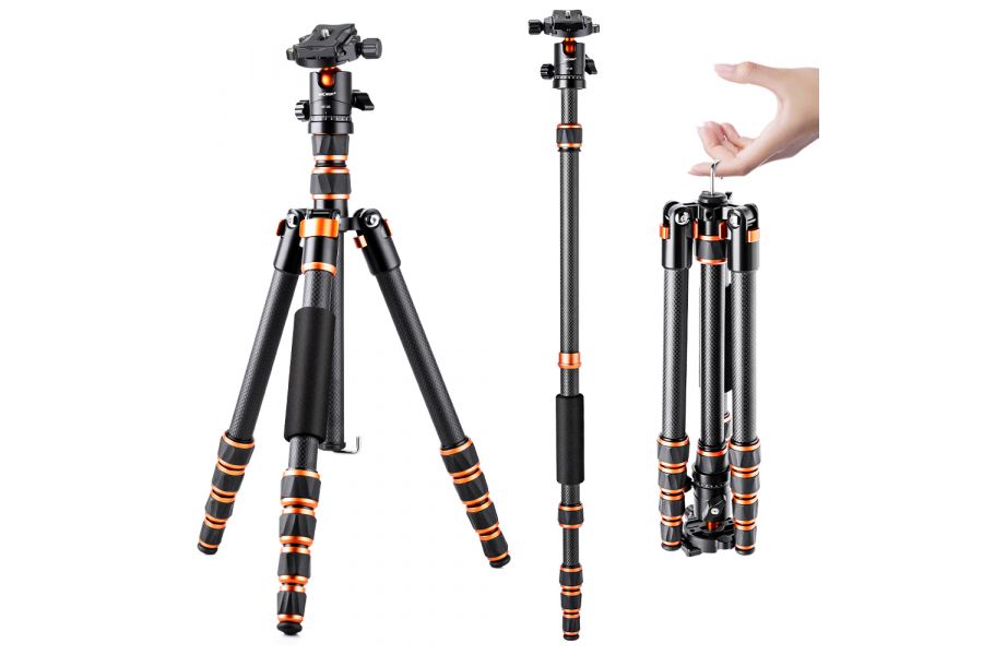 Штатив K&F Concept C225C0 + BH-25 KF09.077V3