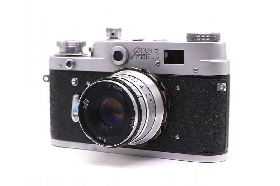 Пленочная камера Фэд 3 + Индустар-61 бескурковый
