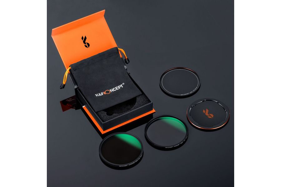 Светофильтры K&F Concept Nano-X MC-UV+CPL 62mm