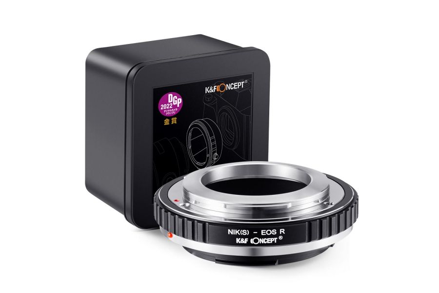 Переходник Nikon S - Canon EOS R K&F Concept
