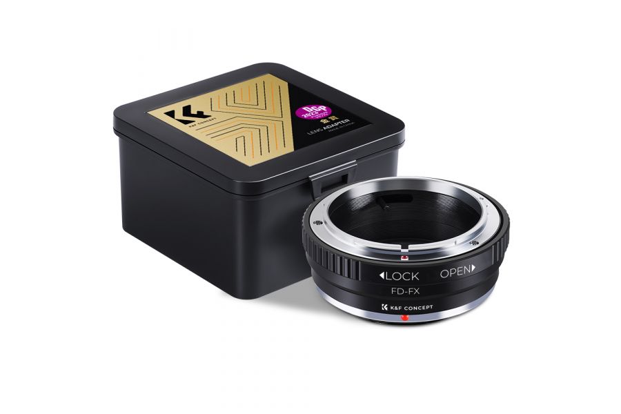 Переходник Canon FD - Fujifilm FX K&F Concept Новый с ручной фокусировкой