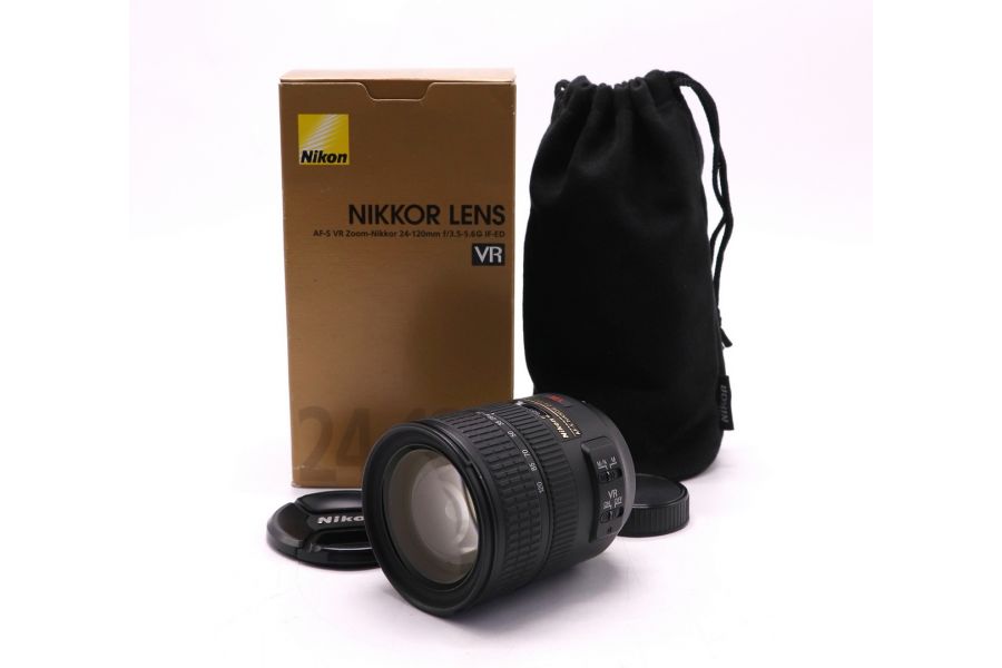 Nikon 24-120mm f/3.5-5.6G ED-IF AF-S VR Zoom-Nikkor в упаковке