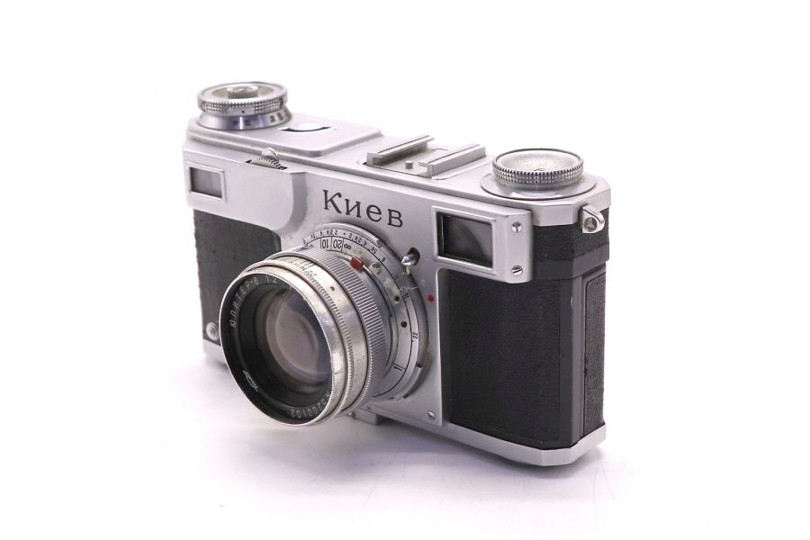 Киев 2 + Юпитер-8 П 1952г редкий фотоаппарат