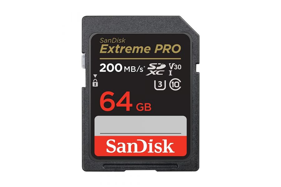 Карта памяти SanDisk Extreme PRO 200 MB/s 64GB SD
