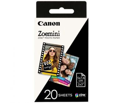 Фотобумага Canon Zink Paper ZP-2030 (20 листов, 50х76 мм, белая)