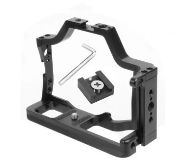 Клетка BGNing для Canon EOS M50, M5 из алюминиевого сплава, черная