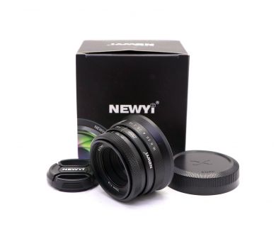 Объектив Newyi 25mm F1.8 II для Fujifilm FX Черный