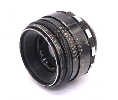 Мануальный Гелиос-44 2/58 М42 зебра (СССР, 1970)