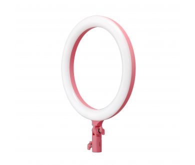 Кольцевой осветитель Godox LR120 розовый