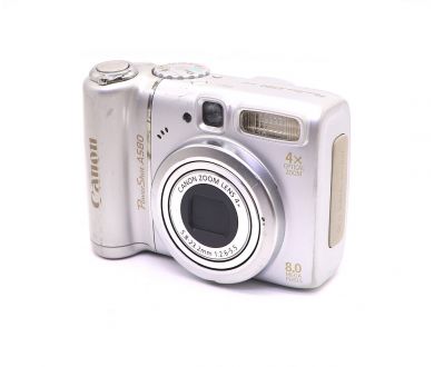 Фотоаппарат компактный Canon PowerShot A580
