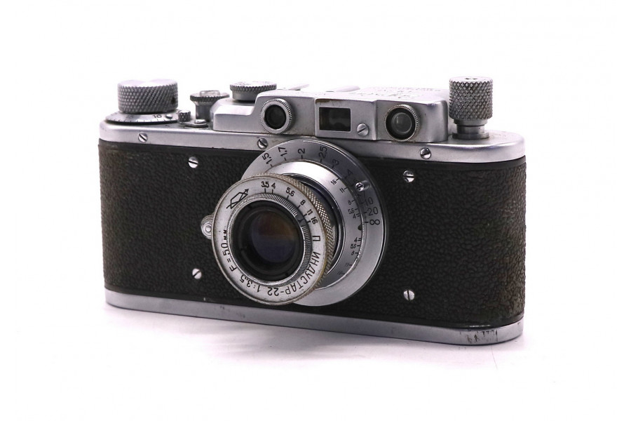 Фотоаппарат Зоркий / Zorki + Индустар-22