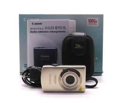 Камера Canon Digital IXUS 870 IS в упаковке