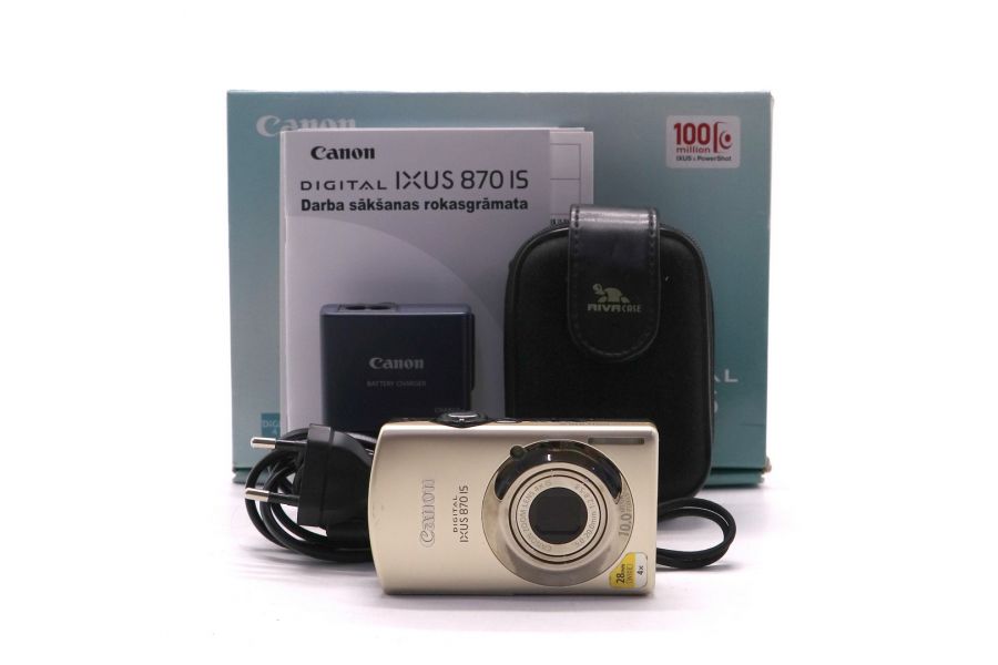 Камера Canon Digital IXUS 870 IS в упаковке