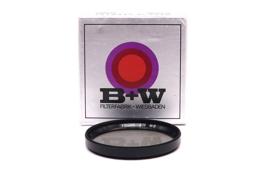 Светофильтр B+W 52Е 101 2x