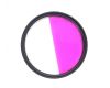 Светофильтр Hoya 62mm Half Color (Purple)