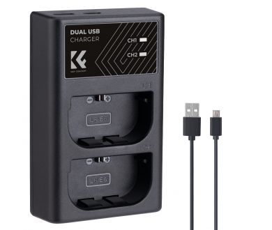 Зарядное устройство LPE6NH K&F Concept KF28.0007