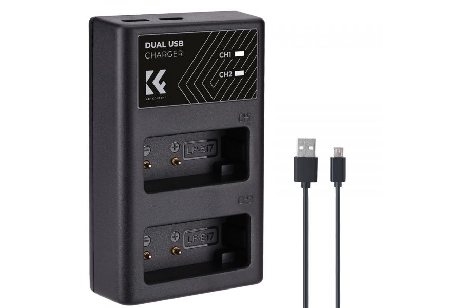 Зарядное устройство LP-E17 K&F Concept