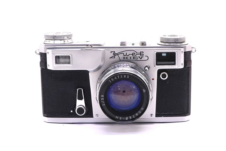 Фотоаппарат Киев 4А + Юпитер-8М ( СССР, 1980)