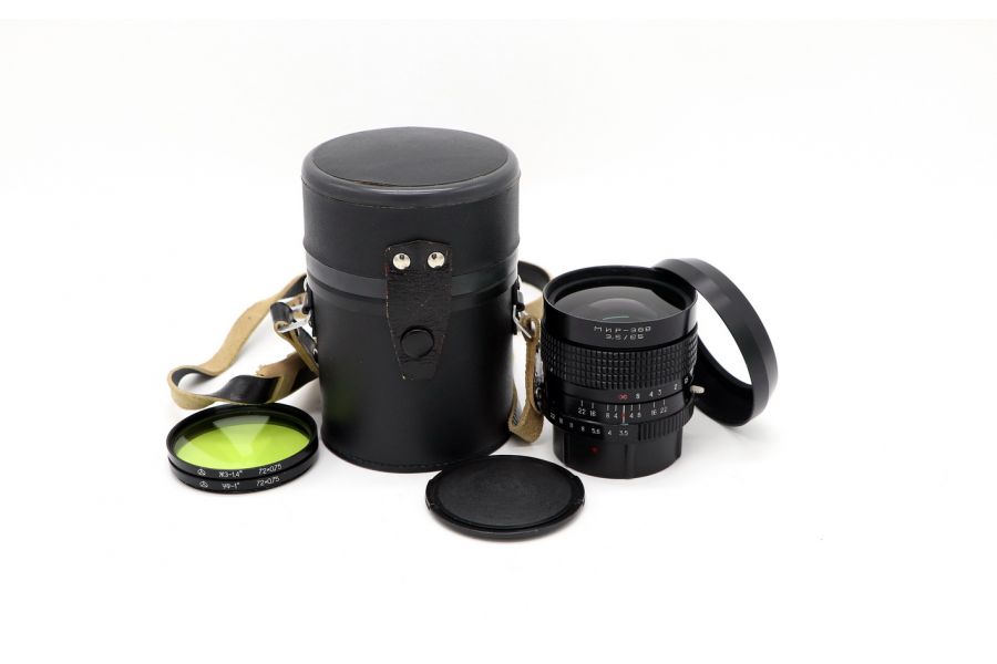 Объектив мануальный Мир-38В 3,5/65 (СССР)