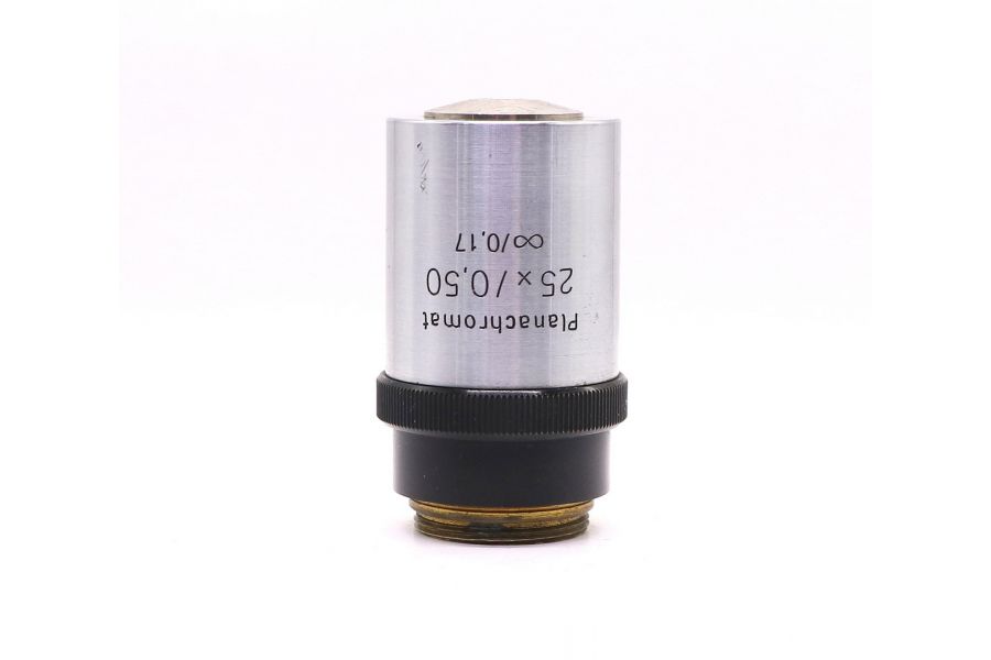 Объектив микроскопа Carl Zeiss Jena Planachromat 25x