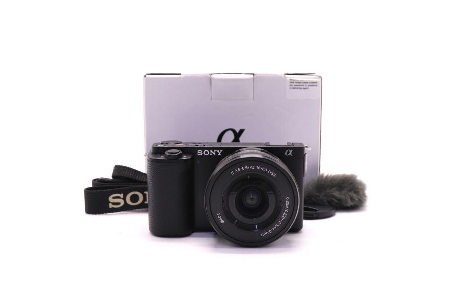 Sony ZV-E10 kit в упаковке (пробег 4075 кадров)