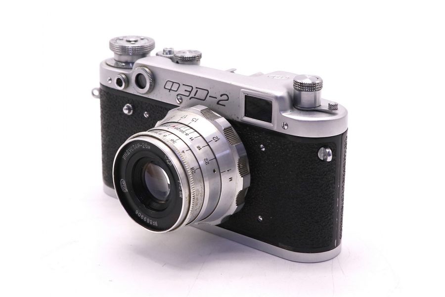 Фотоаппарат Фэд 2 + Индустар-26М (СССР, 1962)