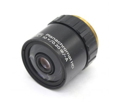 Объектив микроскопа Carl Zeiss Jena Planachromat HD 10x/0,20