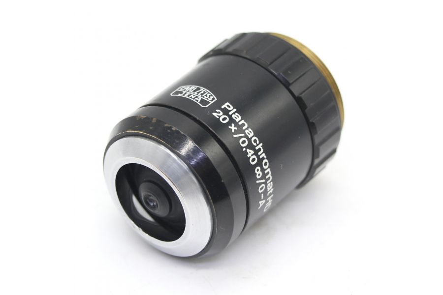 Объектив микроскопа Carl Zeiss Jena Planachromat HD 20x/0,40
