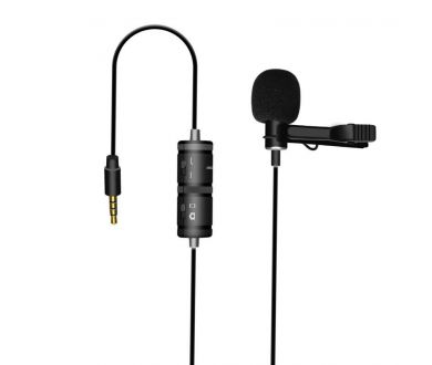 Петличный микрофон YongNuo YN221 всенаправленный (охват 360°)