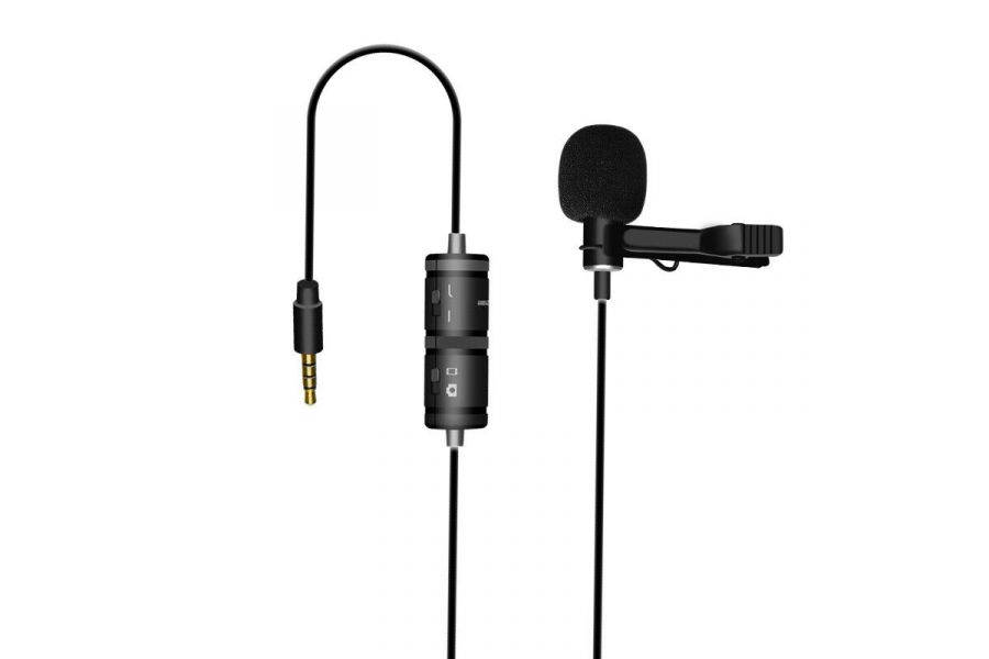 Петличный микрофон YongNuo YN221 всенаправленный (охват 360°)