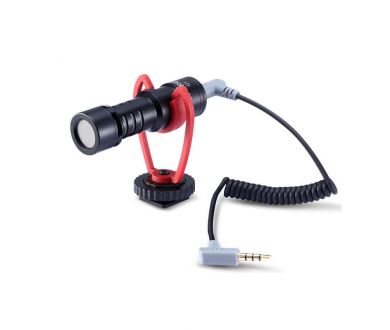 Конденсаторный накамерный микрофон Ulanzi VM-Q1, компактный, черный