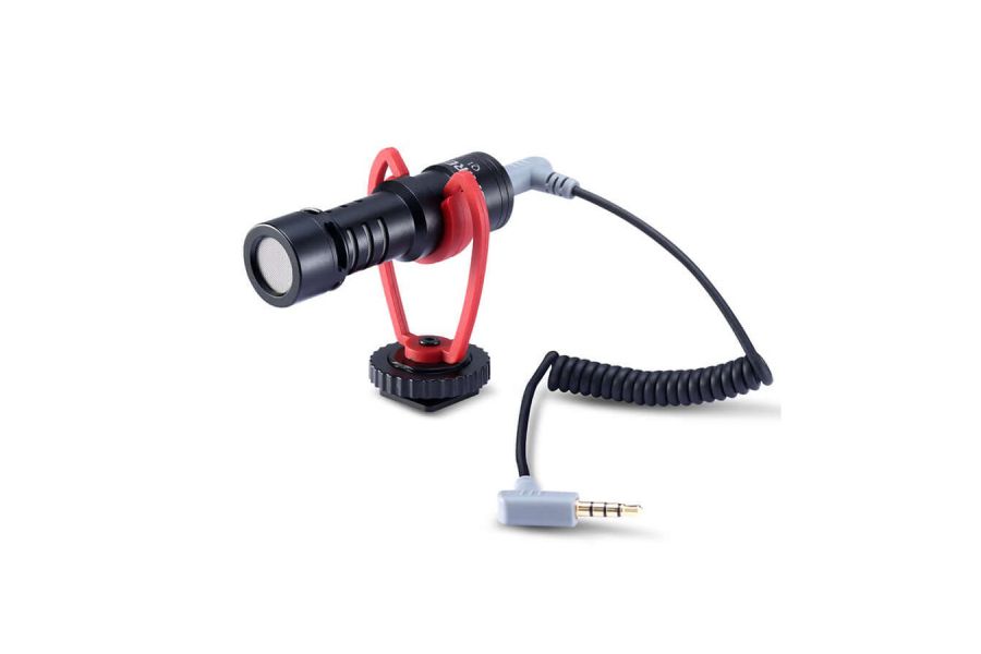 Конденсаторный накамерный микрофон Ulanzi VM-Q1, компактный, черный