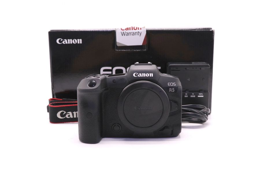 Canon EOS R5 body в упаковке (пробег 3960 кадров)