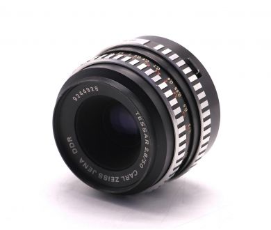 Мануальный Tessar 2.8/50 JENA DDR (зебра)