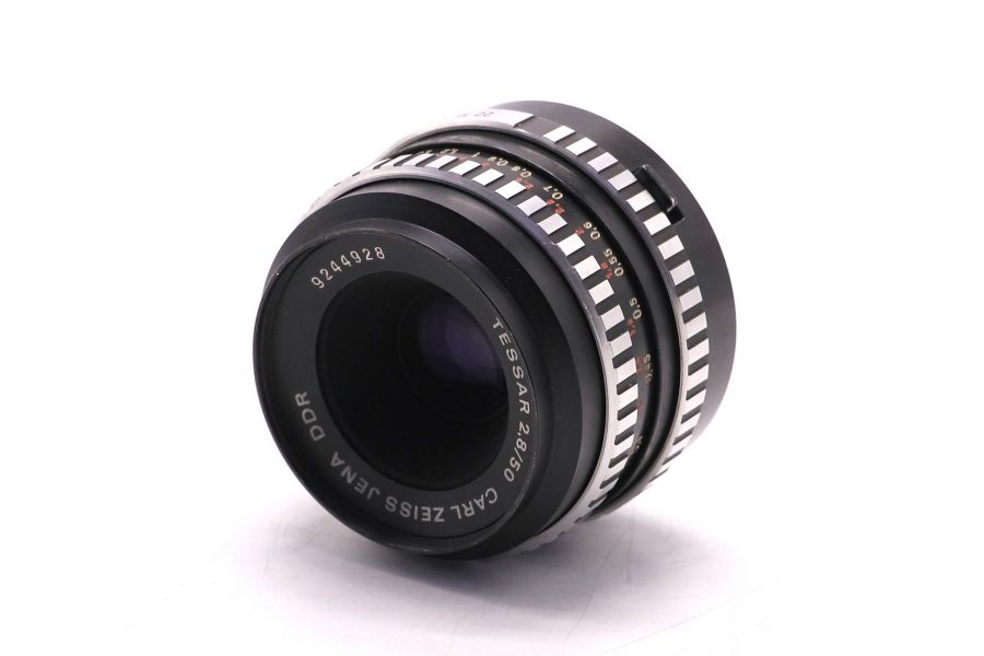 Мануальный Tessar 2.8/50 JENA DDR (зебра)