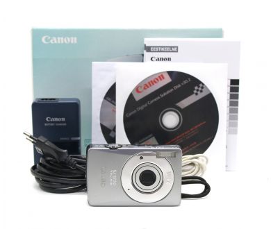 Цифровая фотокамера Canon IXUS 75 в упаковке