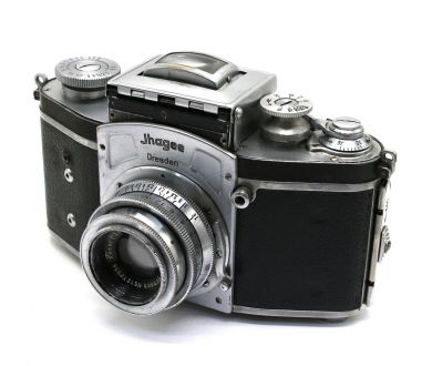 Зеркальный фотоаппарат Kine Exakta + Xenar 2.8/5cm