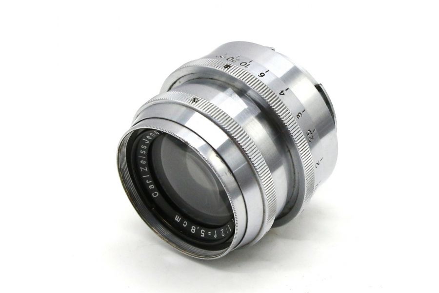 Объектив Biotar 2/5.8cm Carl Zeiss Jena Exakta silver