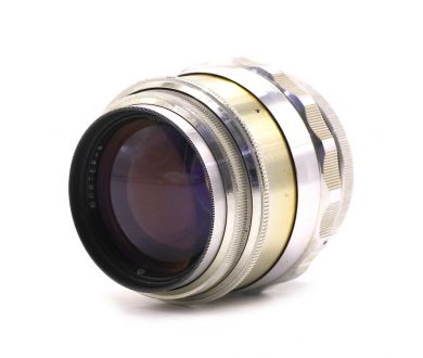 Объектив Юпитер-9 2/85 М39 silver зерк М42